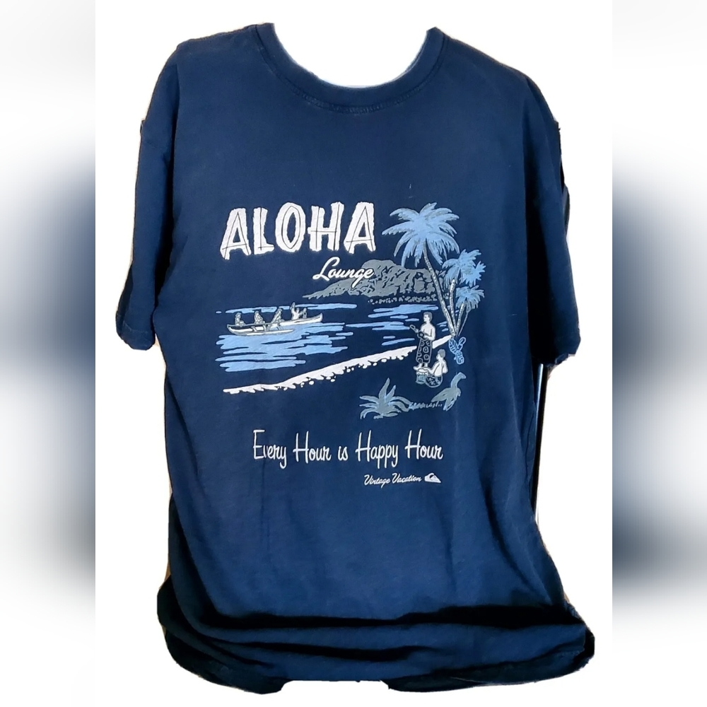 Hawaii Shirt Men's M Graphic Crew Neck Short Sleeve